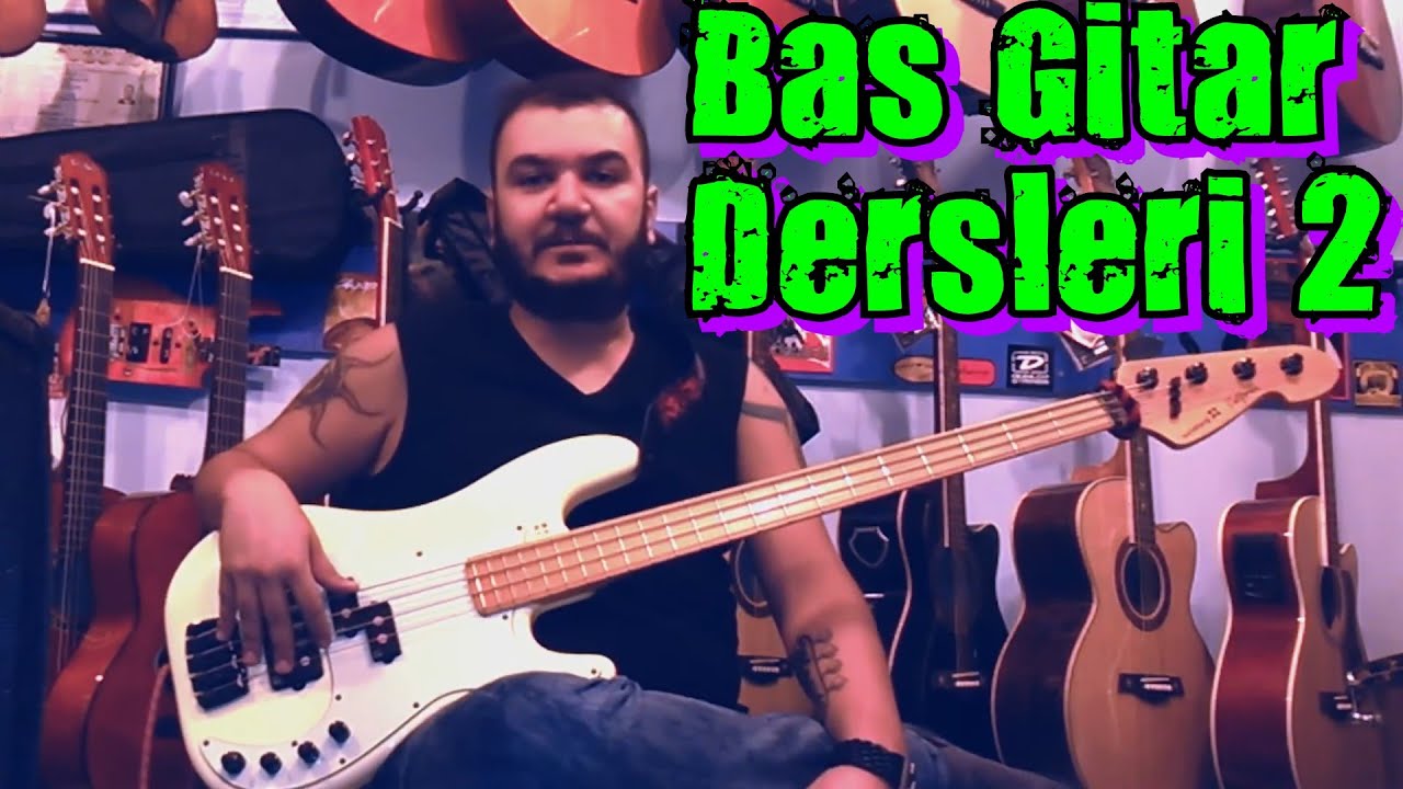 Bas Gitar Dersi 2 - Sağ el ve sol el tutuşları - (Gökhan Yumuşakdemir)