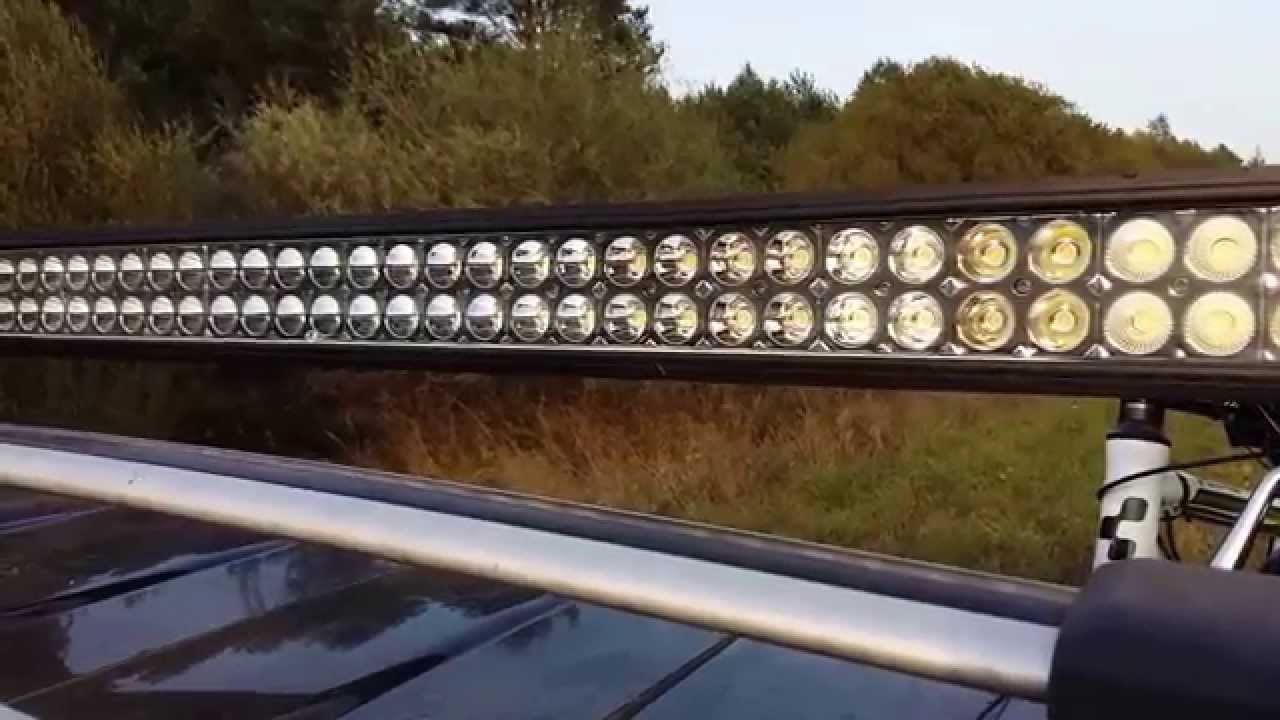 Китайский led bar 240w с Aliexpress 42 inch