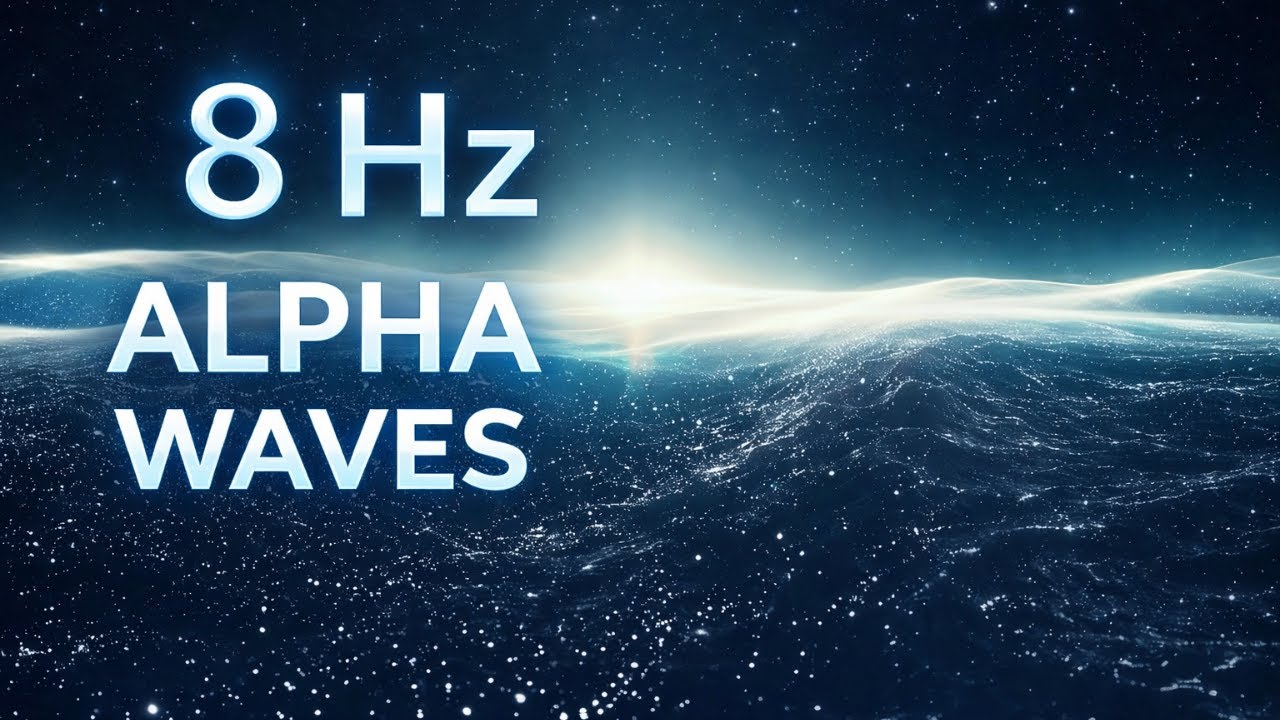 🧘‍♀️ Pure 8 Hz Alpha Waves | Stress Relief, Mental Clarity & Emotional Calm | Sleep & Reset - 🌙✨