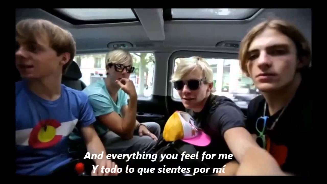 R5 - I can't say I'm in love Lyrics (english/español)