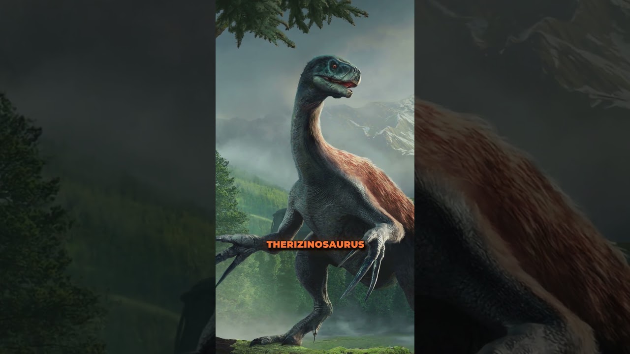 The Biggest Claws! | #dinosaurs #facts #fossils #paleontology #dinomachine #therizinosaurus