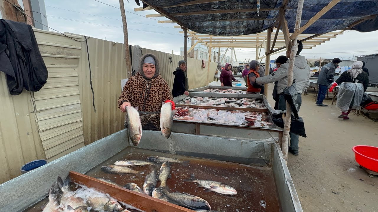 ХОРАЗМ ХАЗАРАСП БАЛИК БОЗОРИ НАРХЛАРИ 21 ЯНВАРЬ 2025