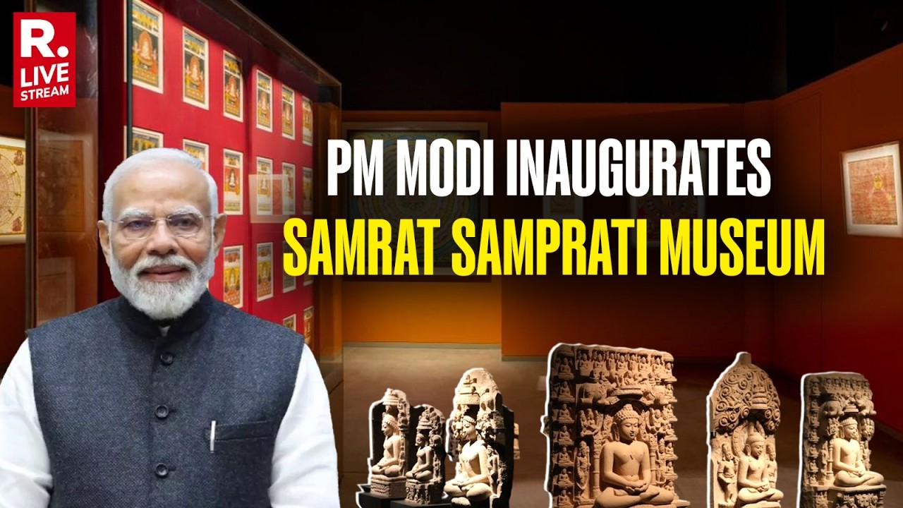 PM Modi LIVE: PM Narendra Modi Inaugurates Samrat Samprati Museum In Gandhinagar, Gujarat