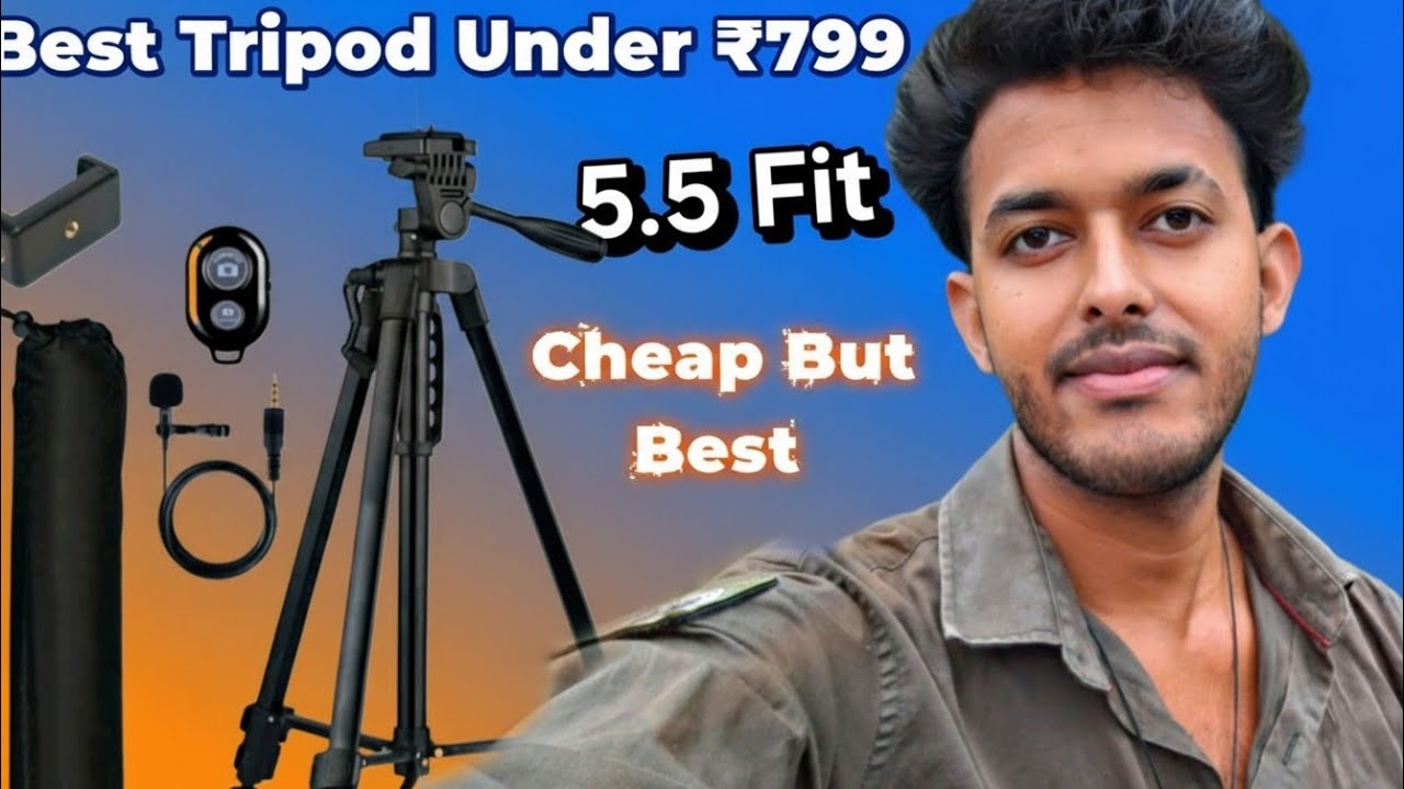 Best Cheap Tripod Under ₹799 For Mobiles 🔥& Camera || Best cheap tripod for you