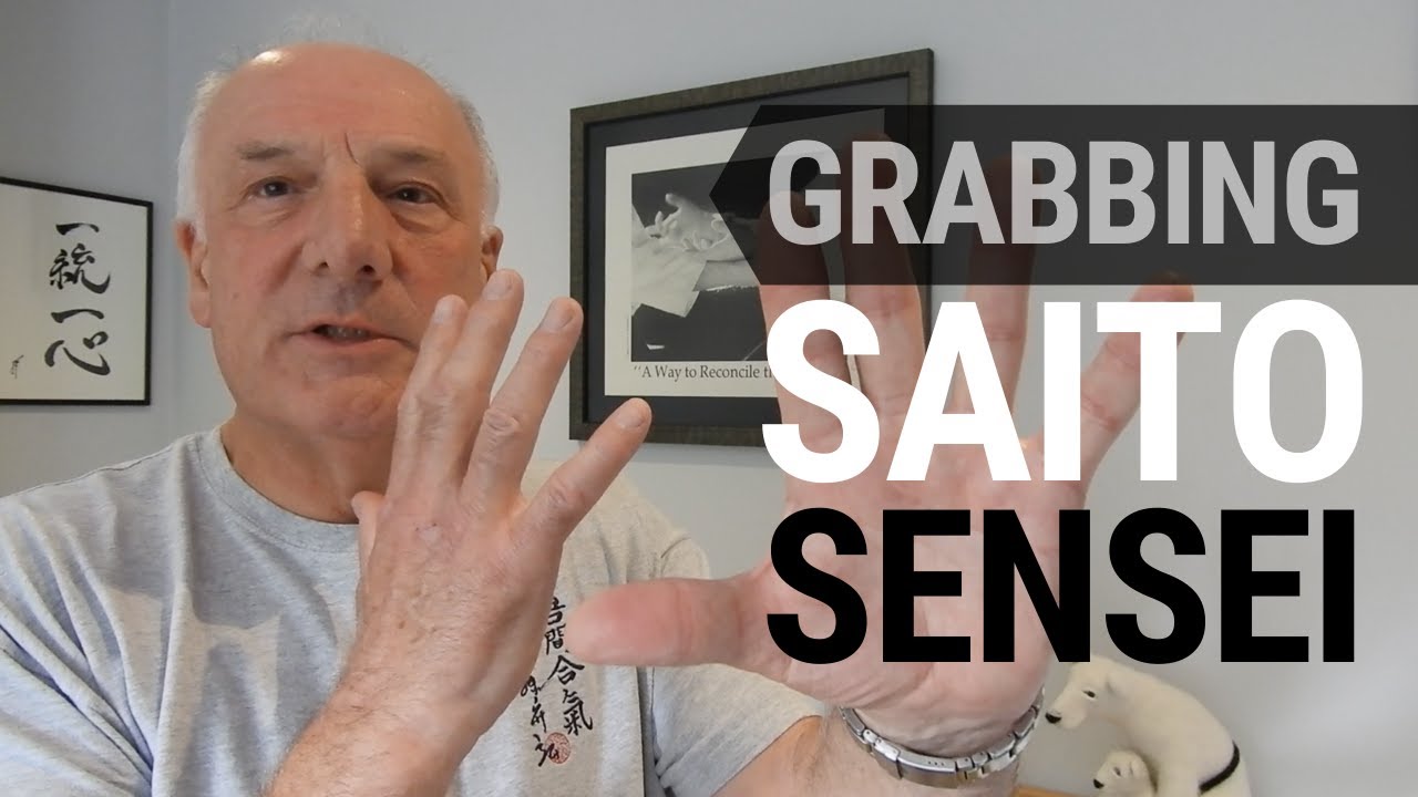 GRABBING Saito Sensei (& training with live blades)