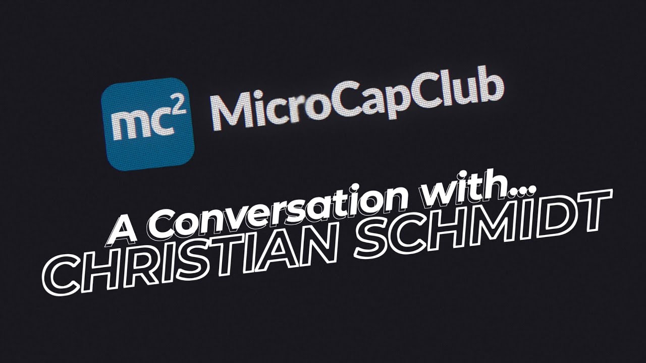 A Conversation with Christian Schmidt