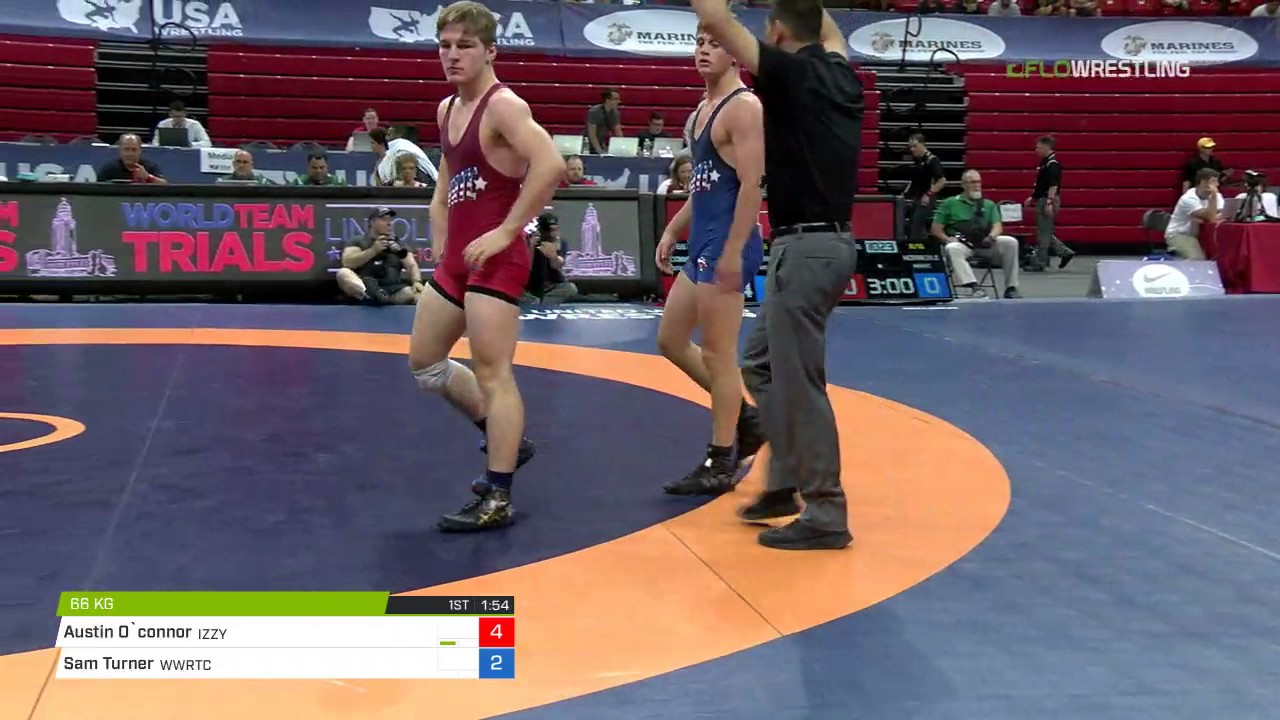 66 R/16 - Austin O`connor (Izzy Style) vs. Sam Turner (Wyoming Wrestling RTC)