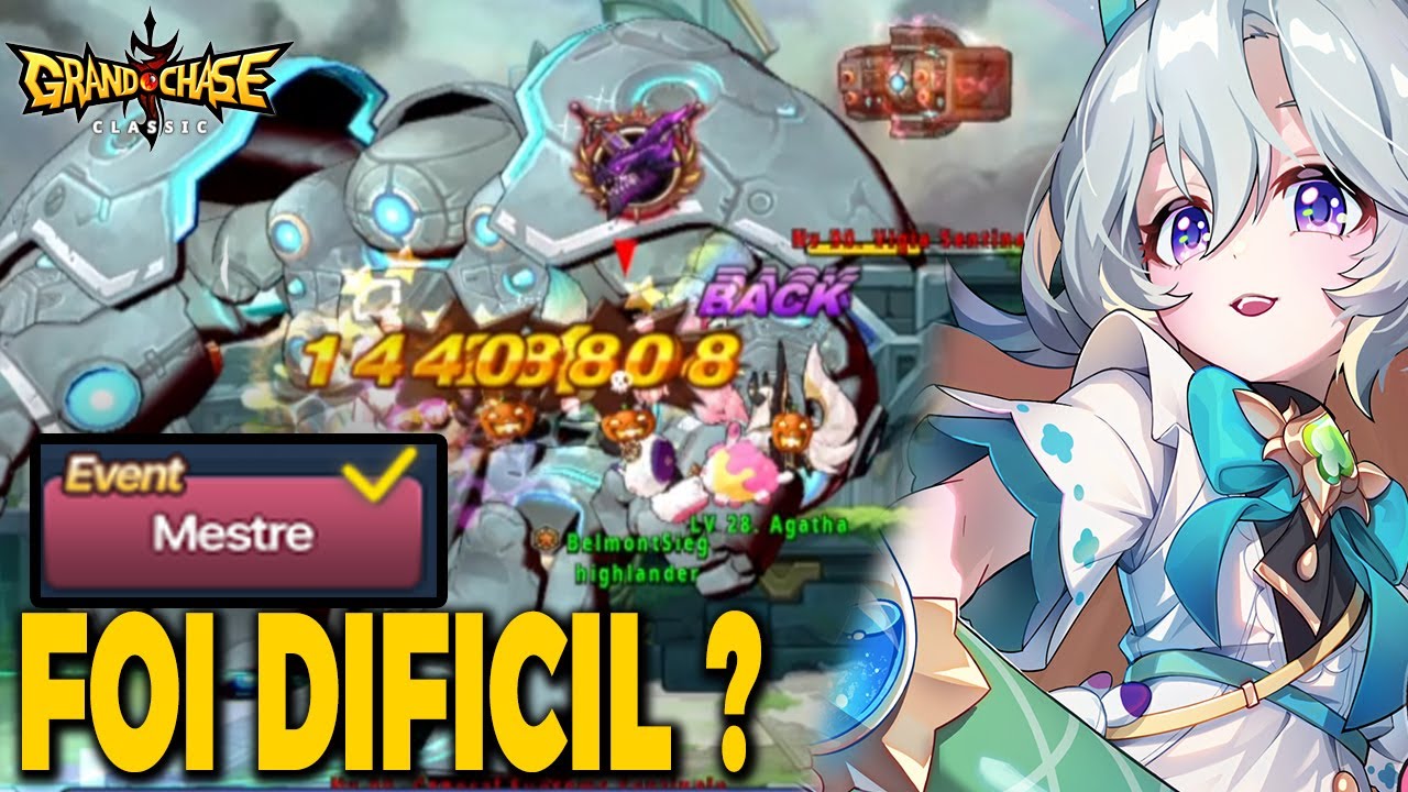 REVIEW COMPLETA COM DICAS DA DIFICULDADE MESTRE DO SALAO DA HARMONIA  l GRAND CHASE CLASSIC