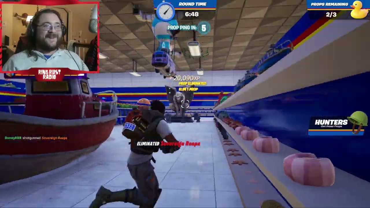 Donny Kills His Friends in Fortnite Prop Hunt Gameplay! – Ring Rust Radio Gaming