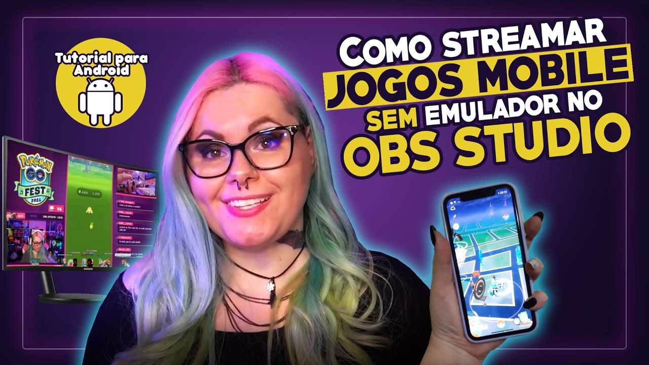 [GUIA PARA ANDROID] Como Streamar JOGOS MOBILE sem Emulador no OBS STUDIO
