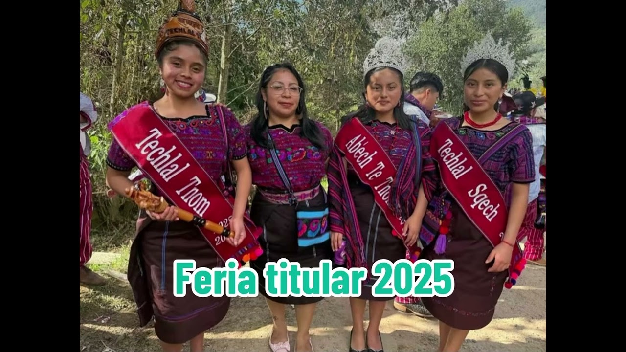 Feria titular 2025 de Todos Santos Cuchumatan 