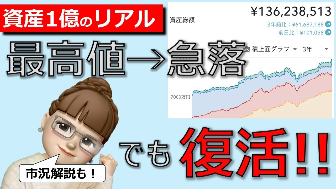 米国株2%下落でも慌てない理由｜資産1億の1月12日週