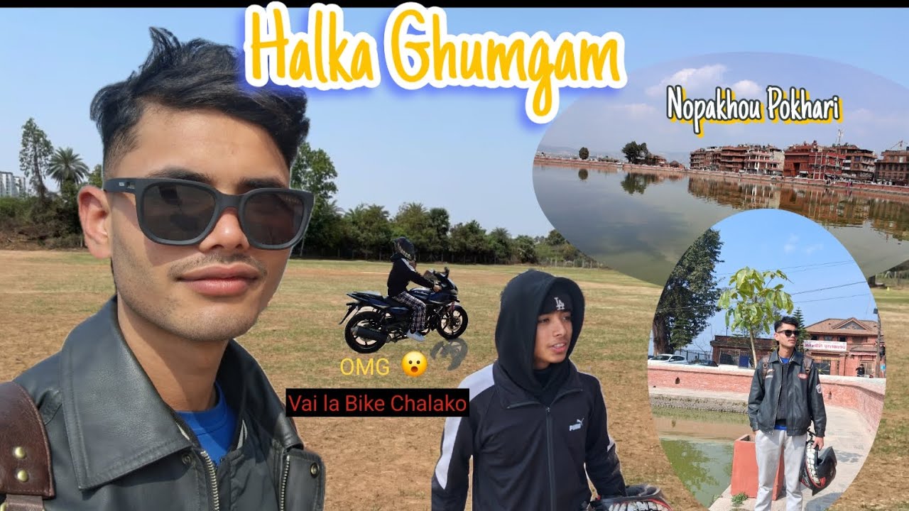 Bhaktapur Nopakhou Pokhari (vai sanga ramailo😄😄  halka)