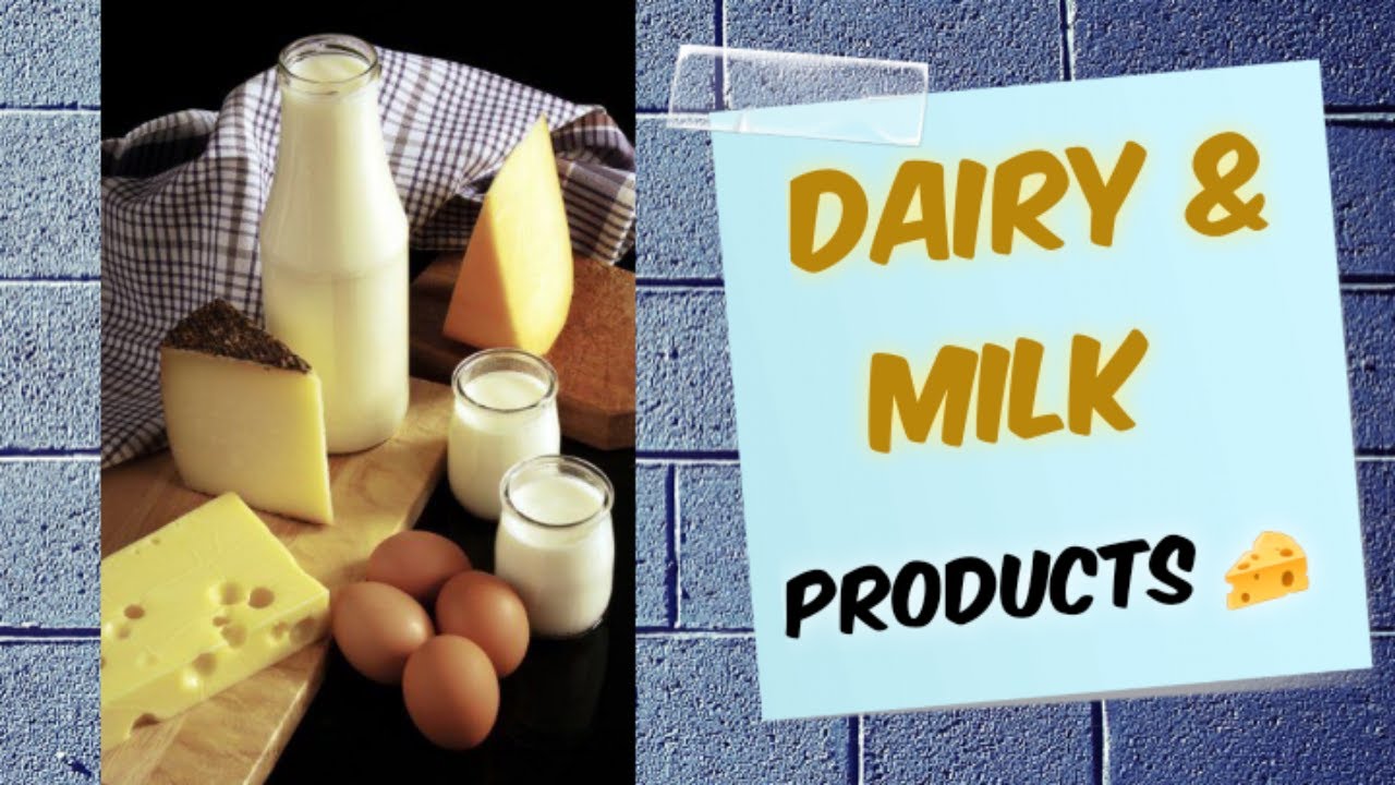 Dairy products | Vocabulary in English 🧀