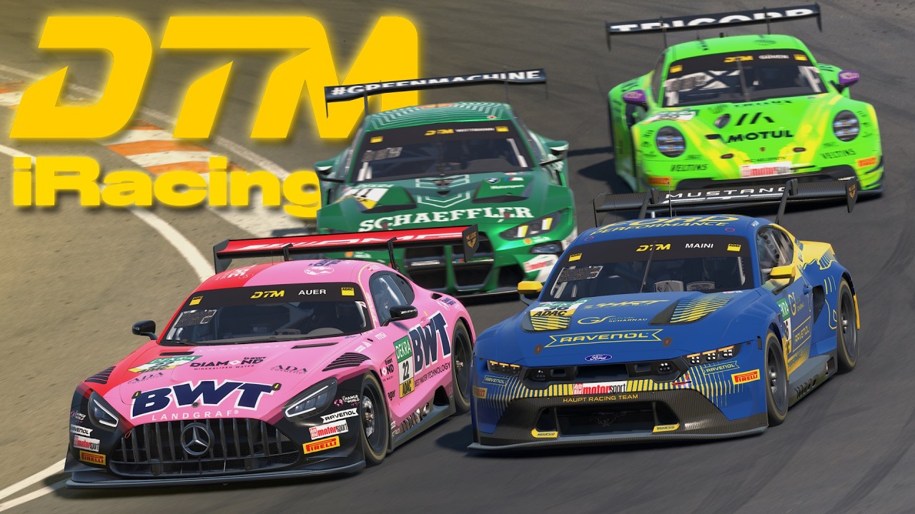 DTM анонсировала чемпионат на iRacing!