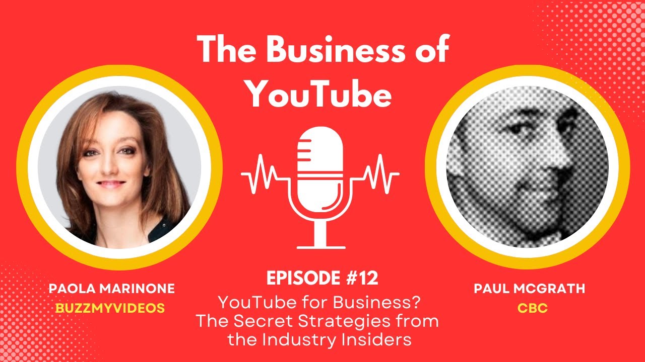 Data, Content & Broadcast with Paul Mcgrath - CBC - The Business of YouTube Podcast