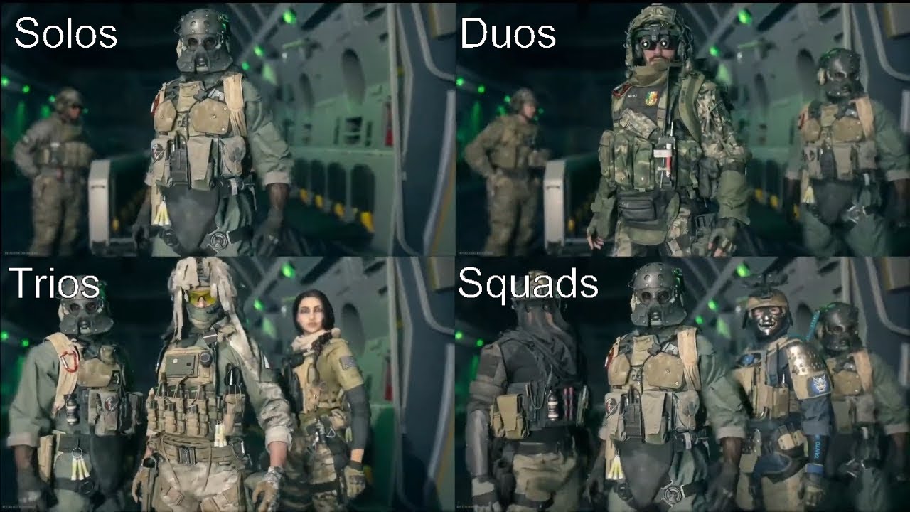 Warzone 2.0 Solo Duos Trios Squads Intro Cinematic Cutscene