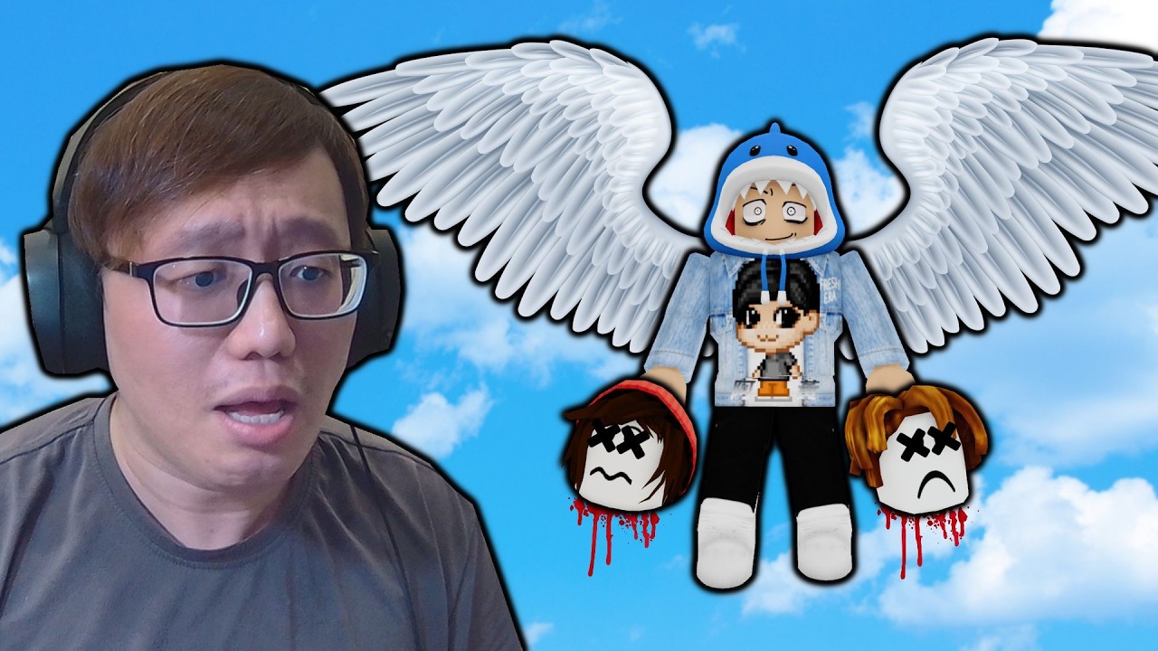 我成為了守護天使來守護笨蛋【Guardian Angel】【ROBLOX 機械方塊】【AH WONG】