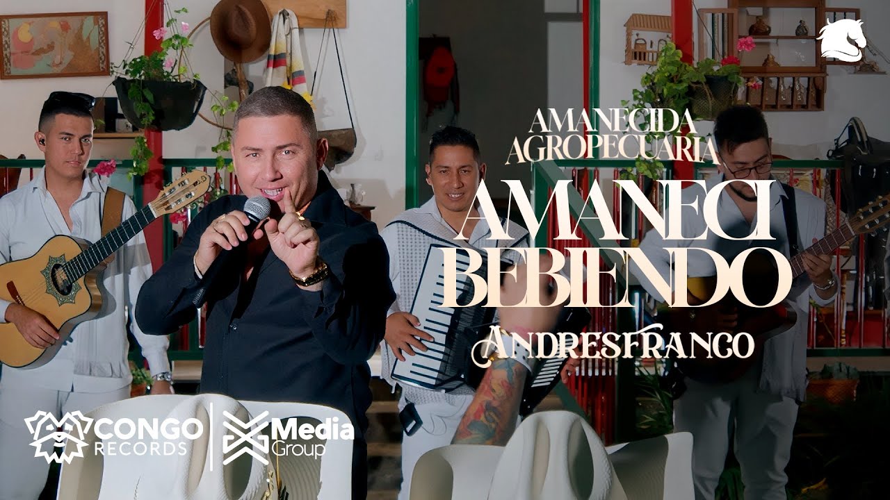 Amanecí Bebiendo - Andres Franco (Video Oficial)