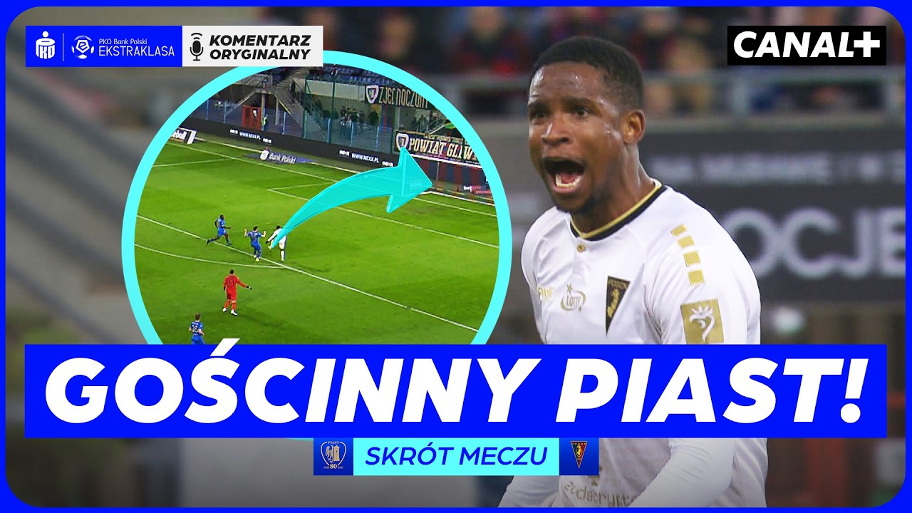 BŁĘDY GOSPODARZY = RADOŚĆ GOŚCI! POGOŃ UCIEKA OD SPADKU! PIAST - POGOŃ, SKR&Oacute;T MECZU