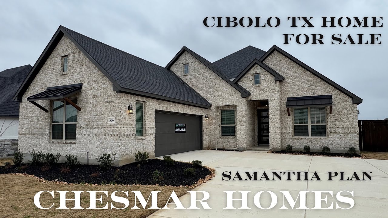Chesmar Homes, Cibolo, Техас, Samantha Plan, продажа, февраль 2025 г.