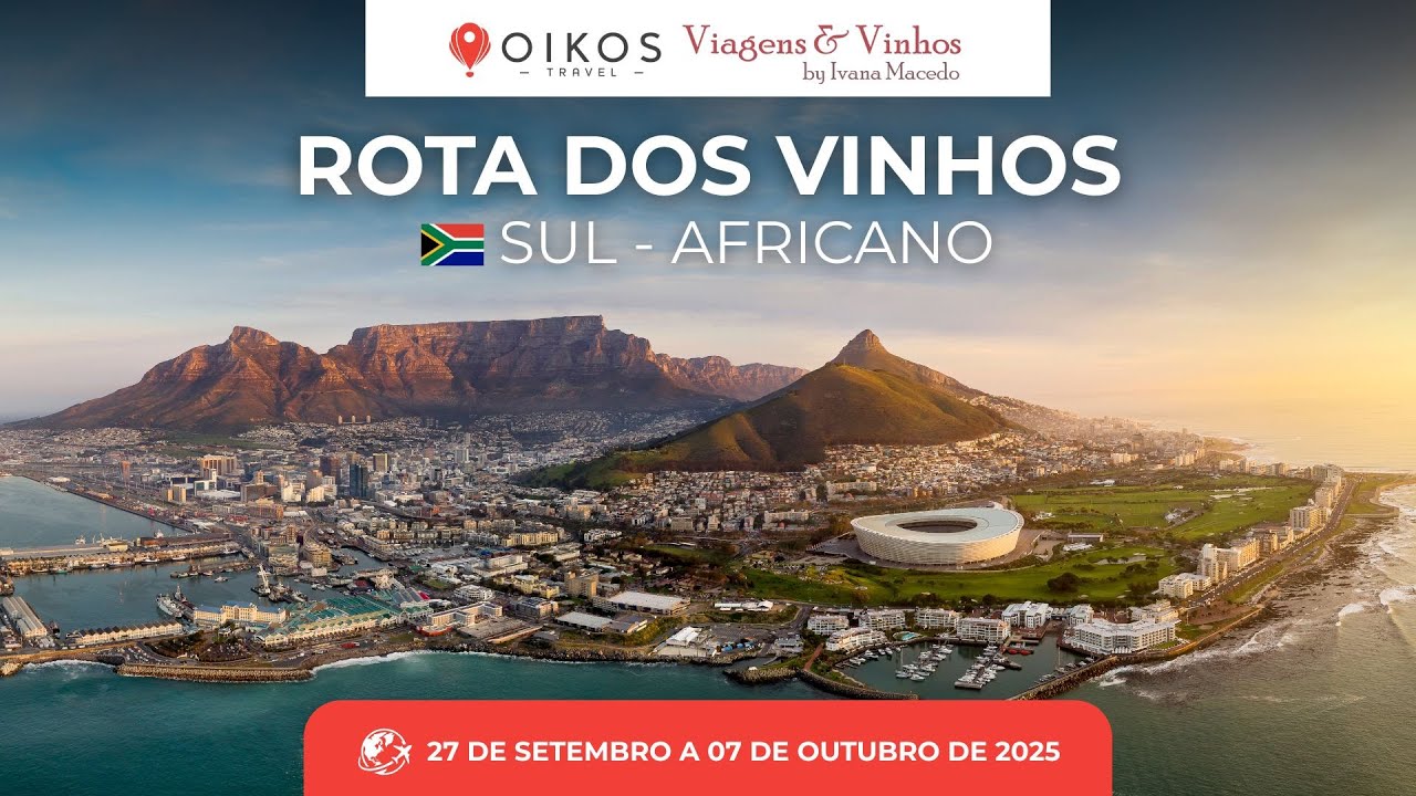 Conheça o nosso roteiro: Rota do Vinho Sul-Africano