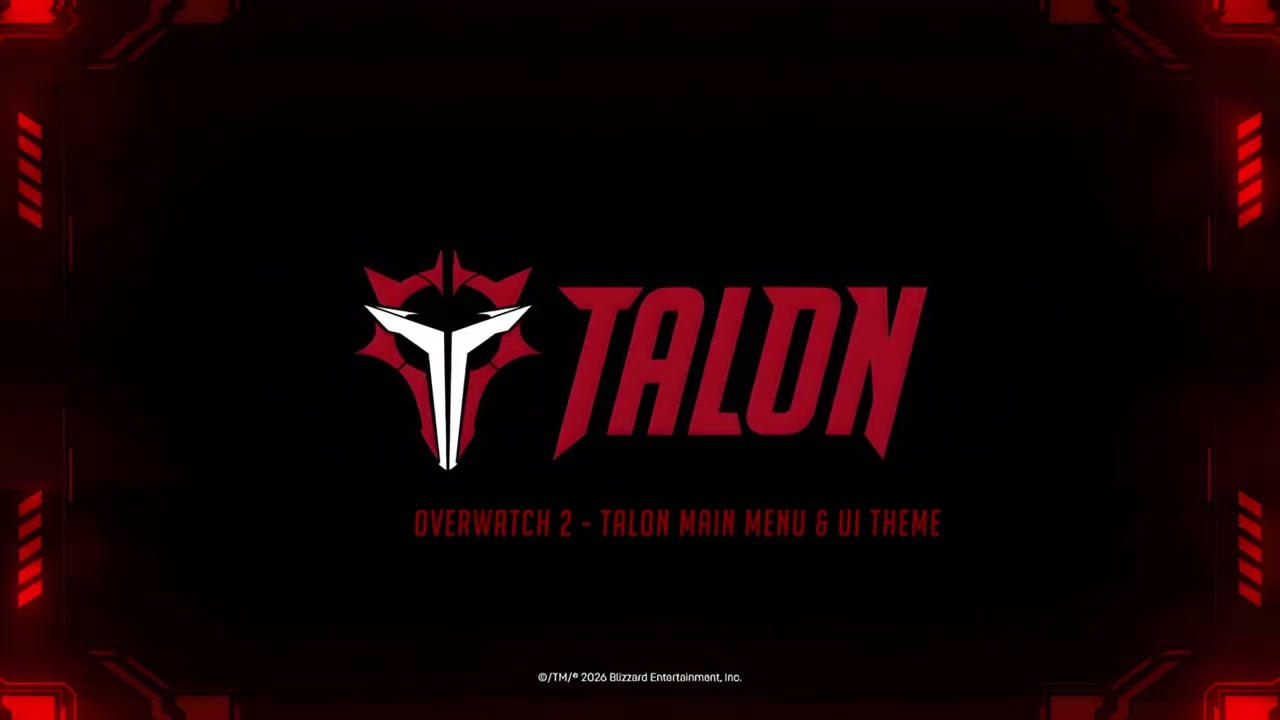 Overwatch 2 - TALON Main Menu & UI Theme
