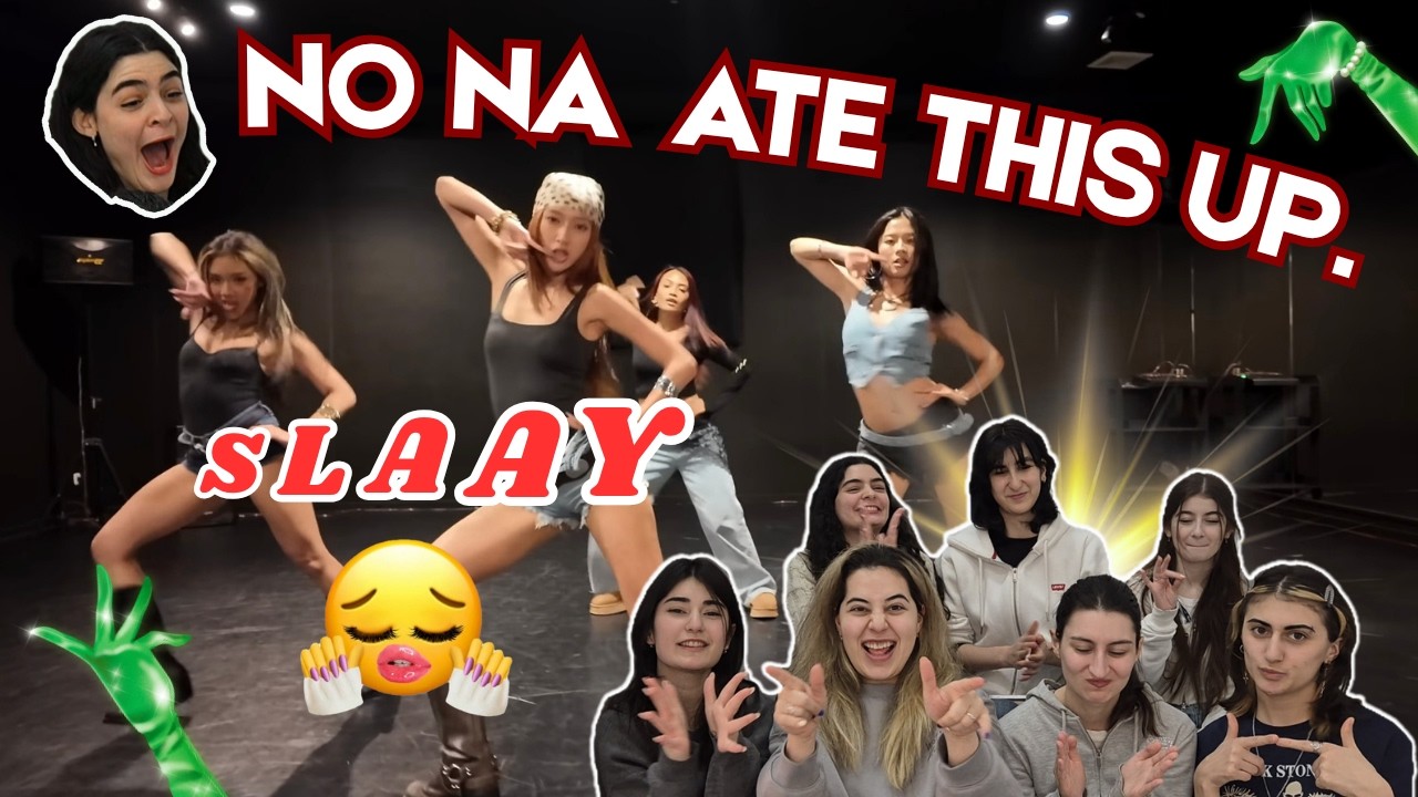 NO NA - 'SIZZLE' (Dance Practice) REACTION⚡️Dance Cover Group reacts to NO NA 