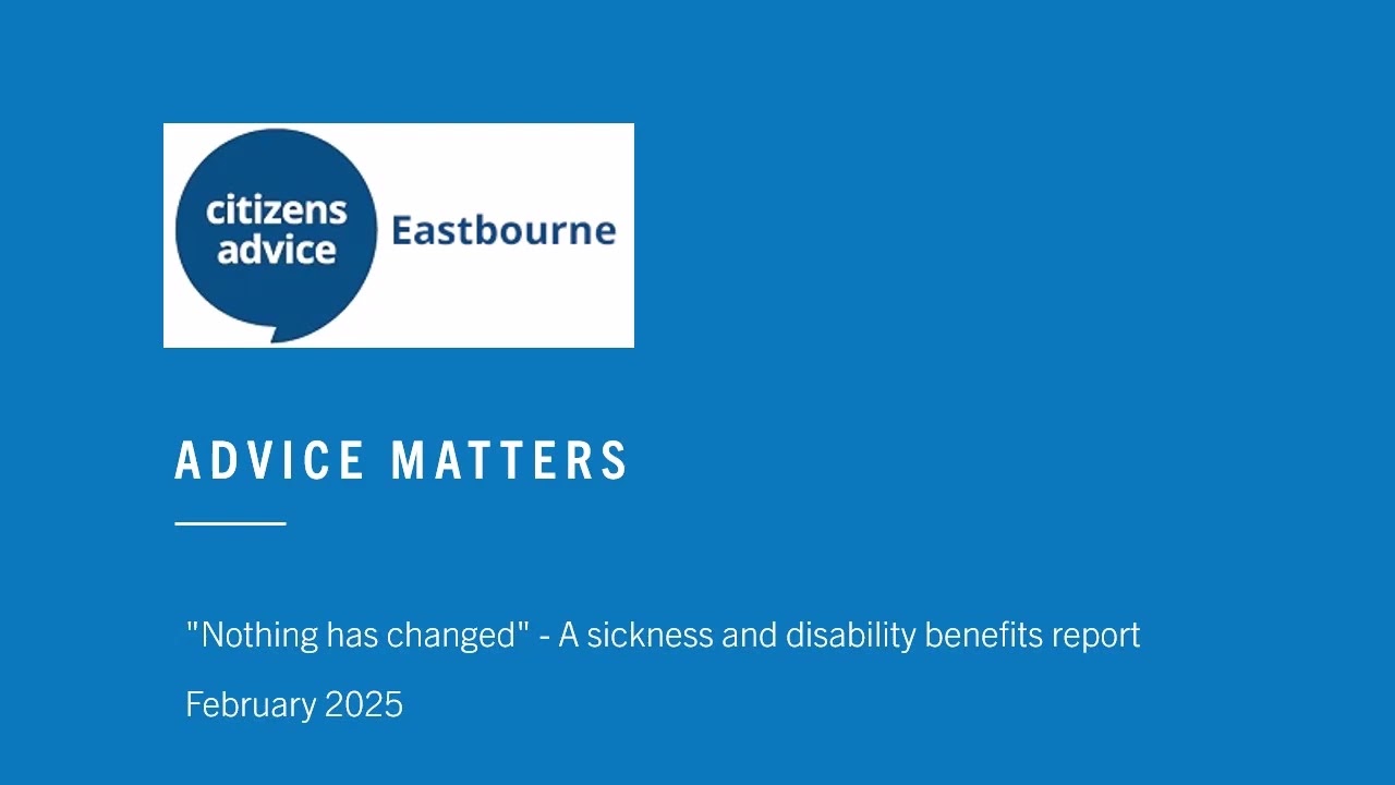 Advice Matters - Episode 2 - Disability Benefits Report