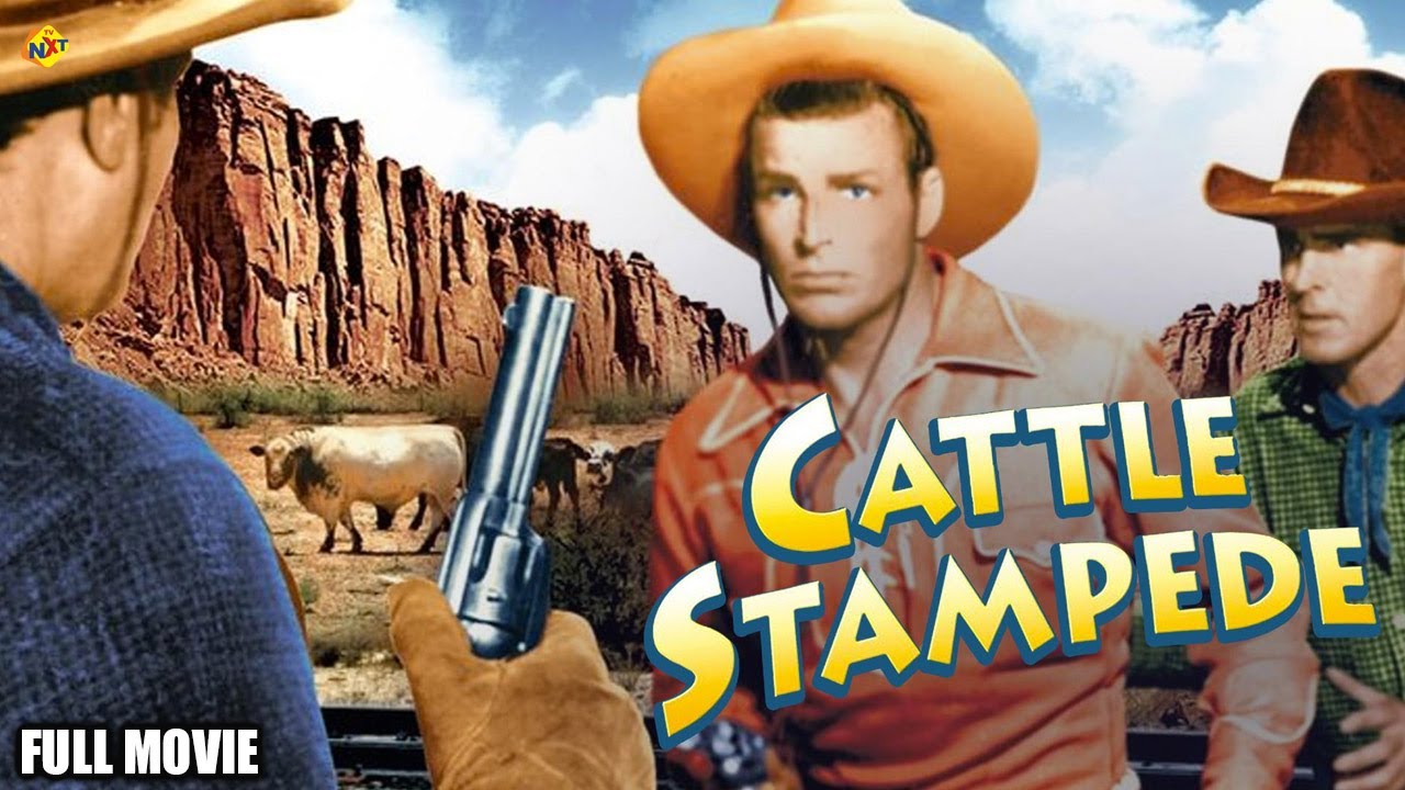 Cattle Stampede Full Movie | Buster Crabbe, Al St. John | Hollywood Movies | TVNXT