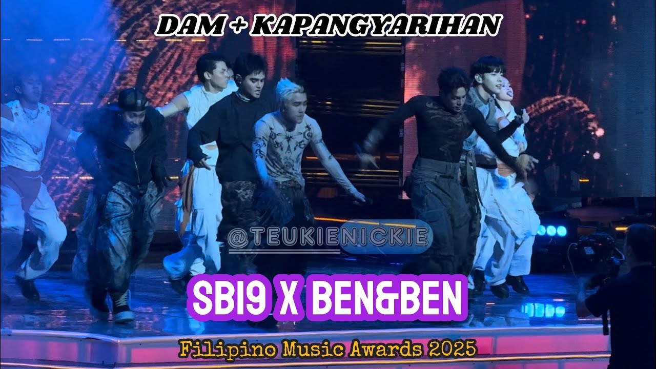 [4K] SB19 - DAM + SB19, BEN & BEN - KAPANGYARIHAN AT FILIPINO MUSIC AWARDS 