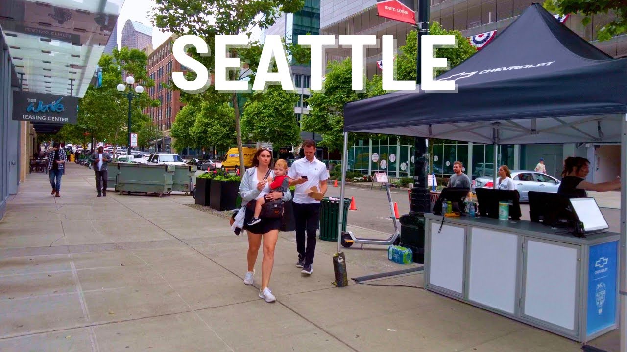 Pioneer Square 🇺🇸 Walk Seattle 2023