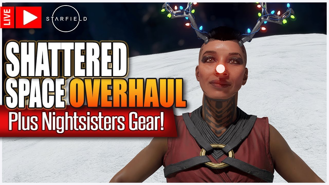 STARFIELD - Star Wars Shattered Space DLC Overhaul - The Nightsisters Before X-Mas #starfield
