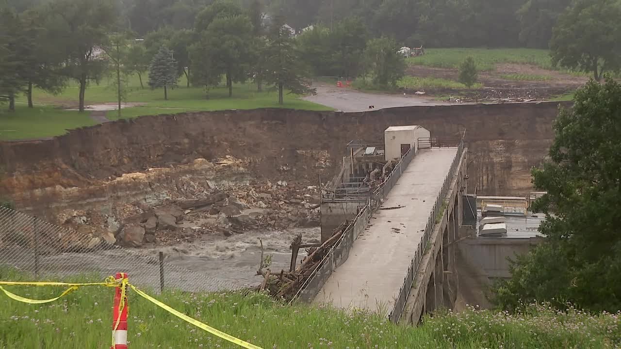 LIVE | Rapidan Dam: Gov. Tim Walz visiting to tour damage