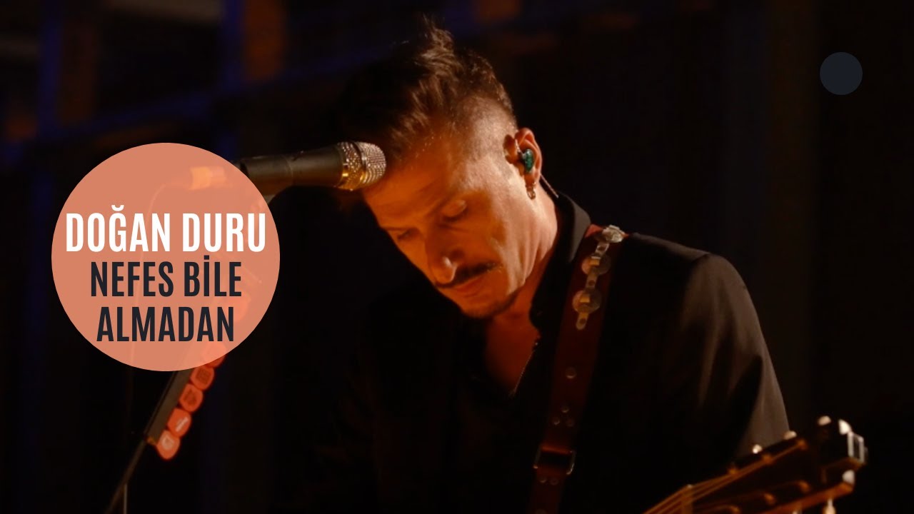 Doğan Duru - Nefes Bile Almadan (Müze Gazhane Konseri) #CanlıPerformans