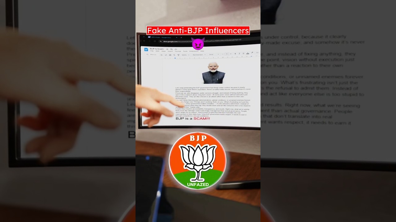 Professor of BJP✅