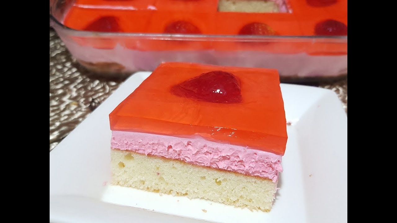 تحلية او كيكة باردة سهلة و سريعة التحضير