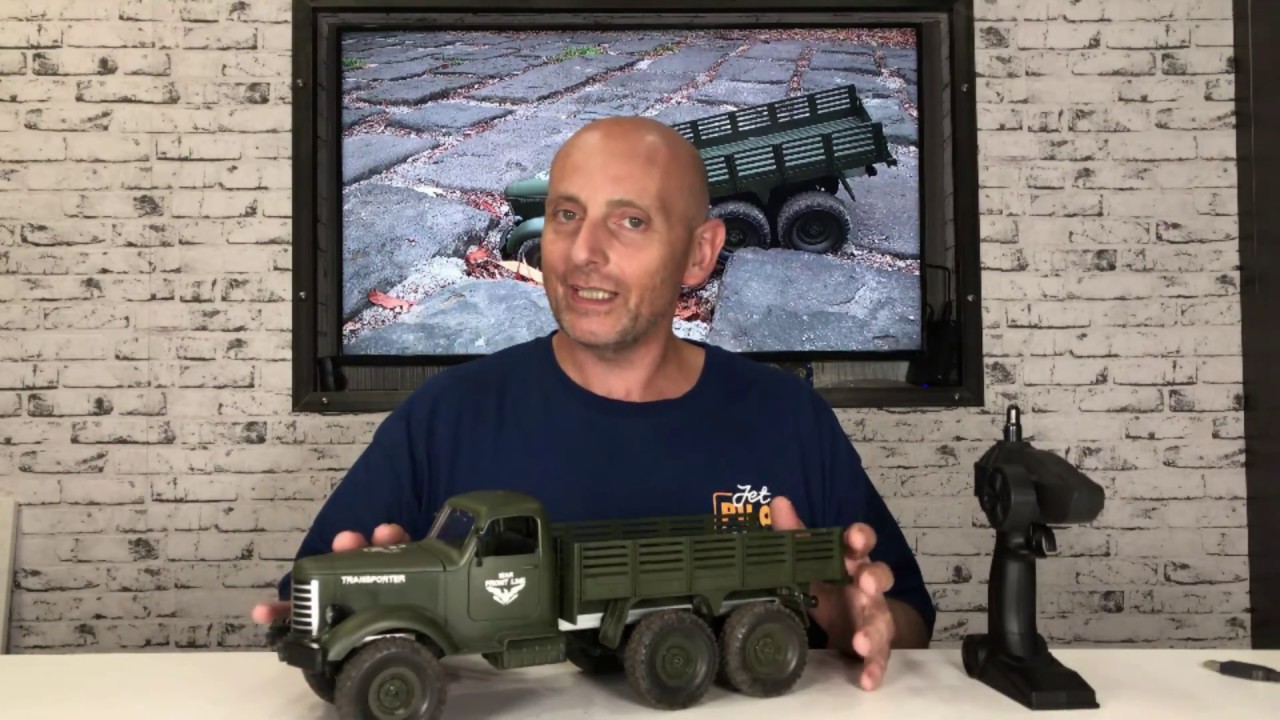 JJRC Q60 6WD RC Military Truck