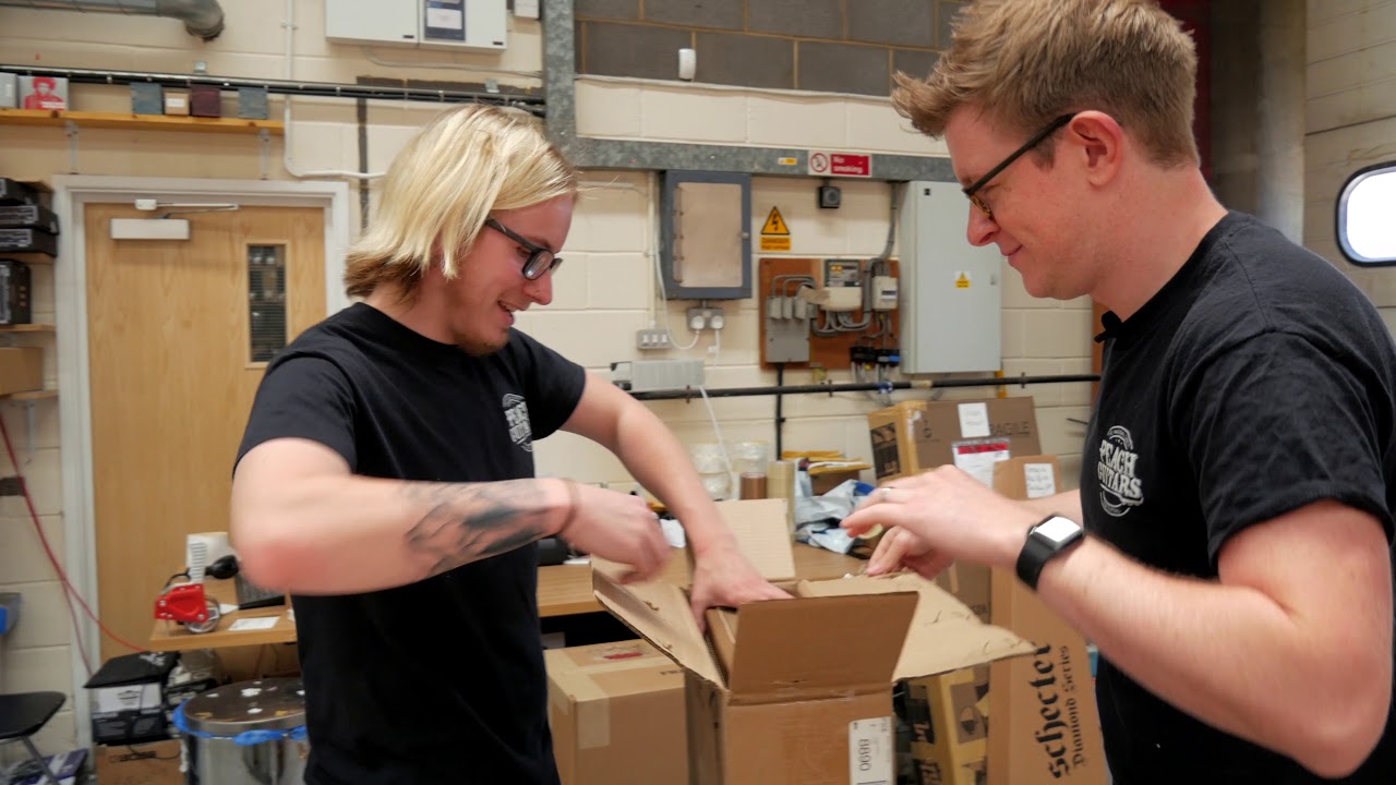 Unboxing 18 Fender Custom Shop Strats! - Huge Delivery!