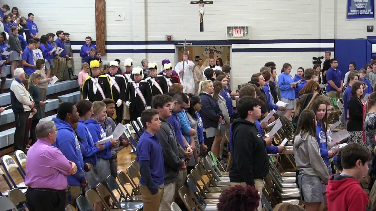 Catholic Schools Week Mass, Marquette Catholic High School, Alton, IL 2-2-2017