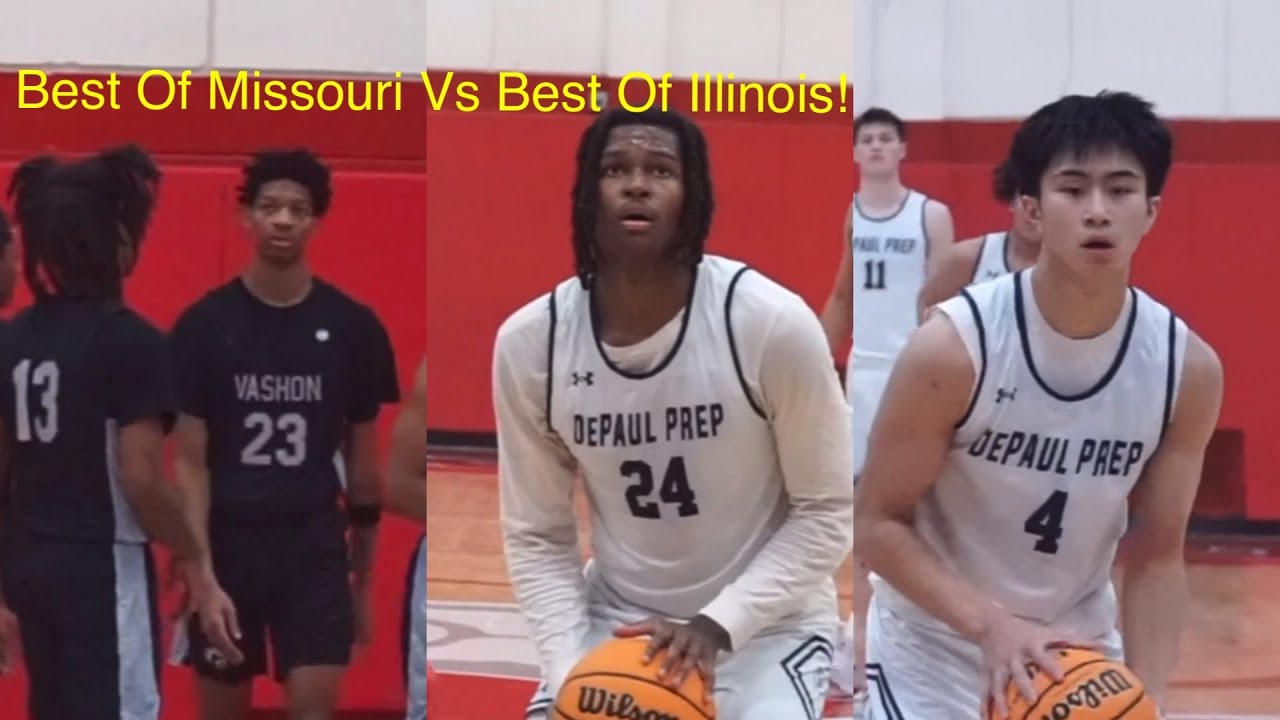 Best Team In Illinois Vs The Best Team In Missouri! DePaul Prep Vs Vashon!