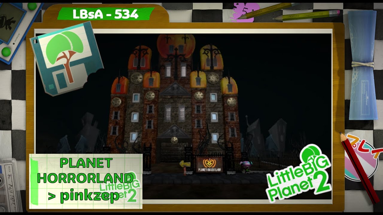 [LBsA - LBP2] 534 - PLANET HORROR LAND [Theme park:Roller coaster] お化けの遊園地