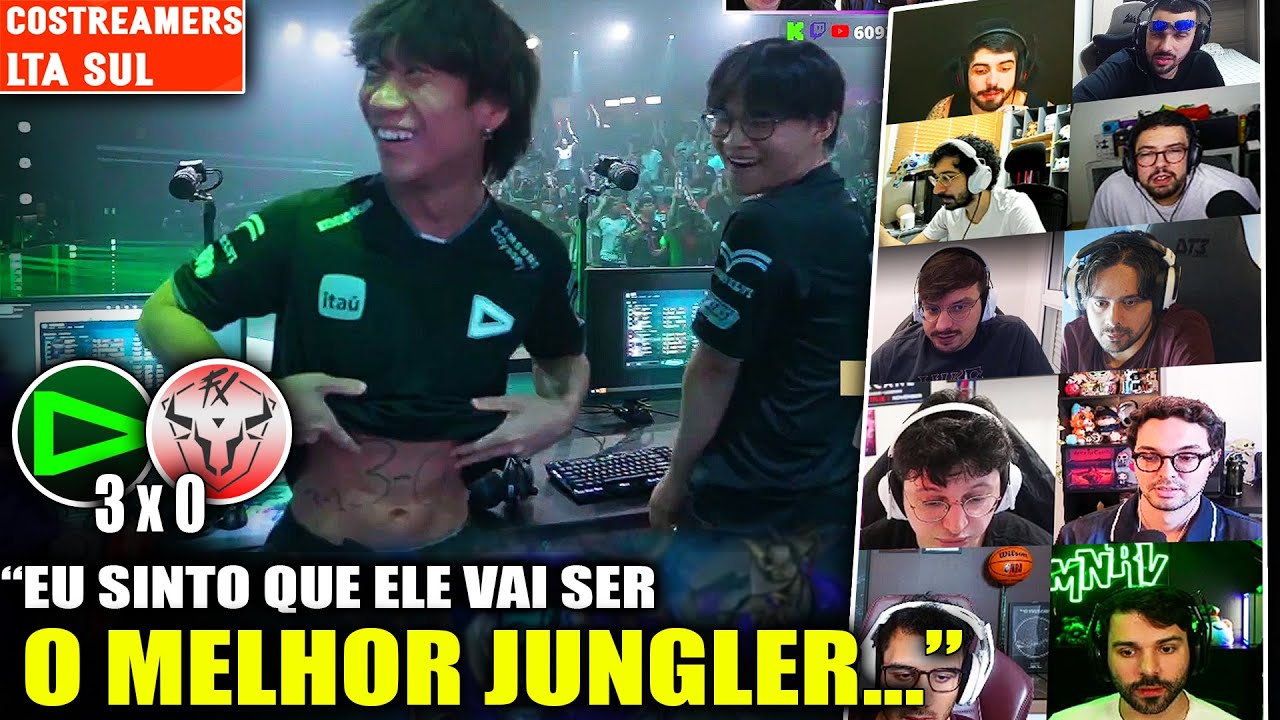 LOUD AMASSOU O FLUXO! Costreamers comentam VITÓRIA da LOUD e DESTAQUE do Gryfinn