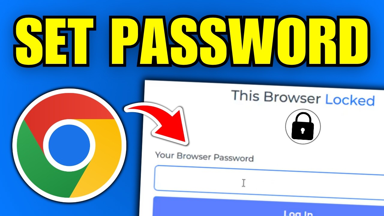Как установить пароль в браузере Google Chrome | Полное руководство