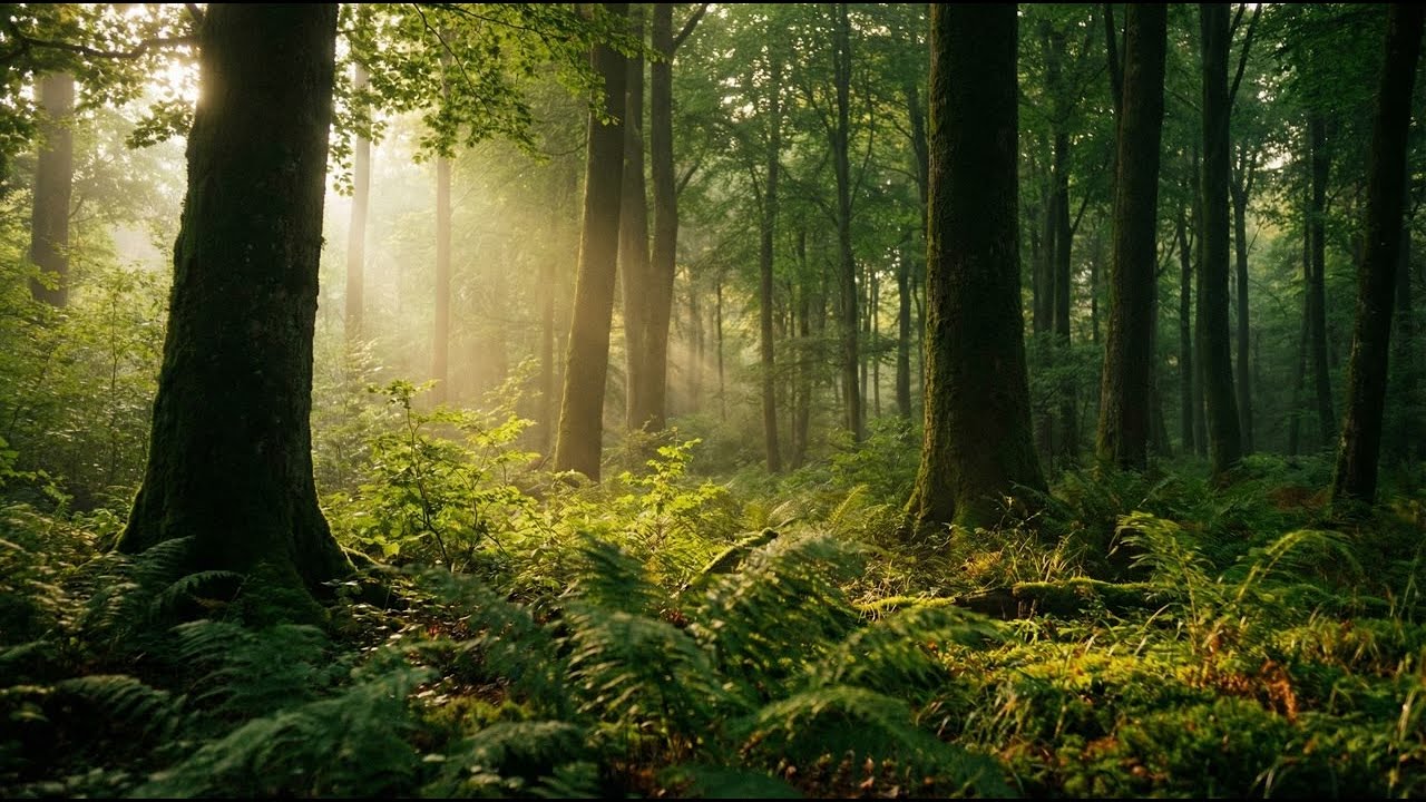 2 Hours Deep Forest Ambience 🌿 Intense Focus & ADHD Relief 🌲 Nature Sounds for Concentration