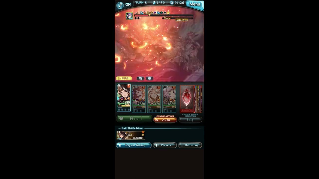 [GBF] Event Tiamat Aura Omega (Impossible) Solo