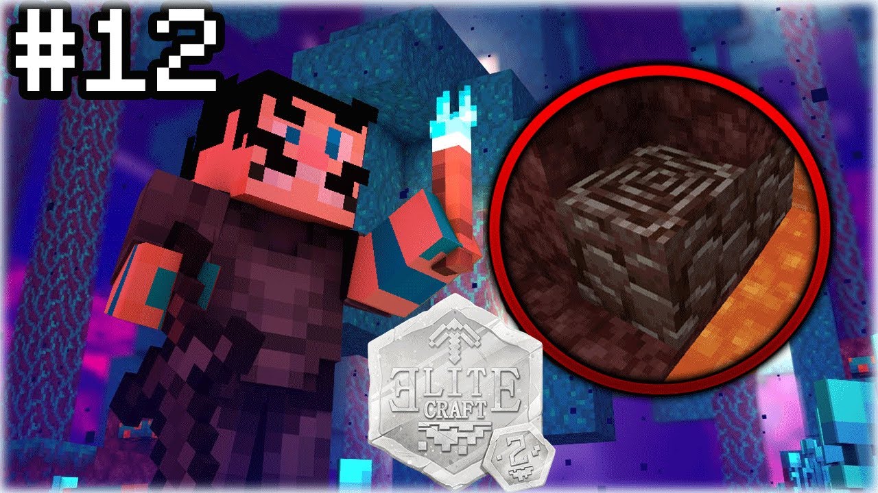 ME VOY SOLO AL NETHER EN BUSCA DEL FULL NETHERITE - EliteCraft 2 #12 - Withzy