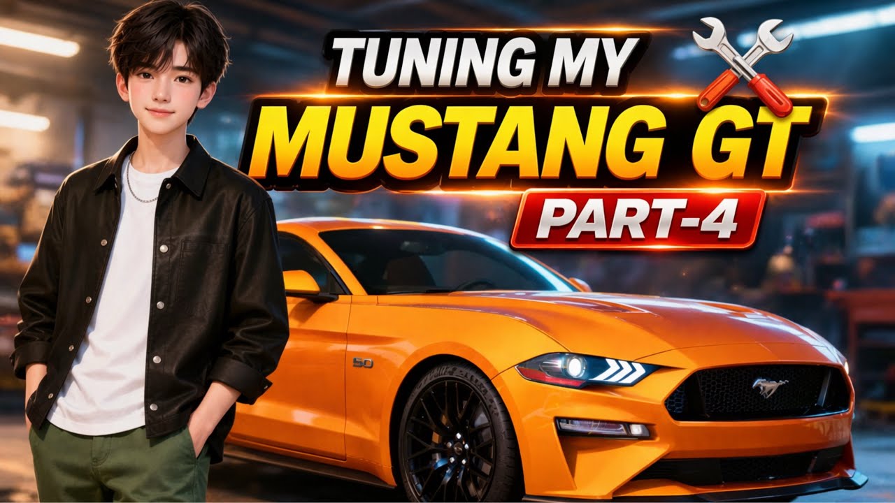 Tuning my mustang gt | racing master | part-4 | gameplay | trending video 