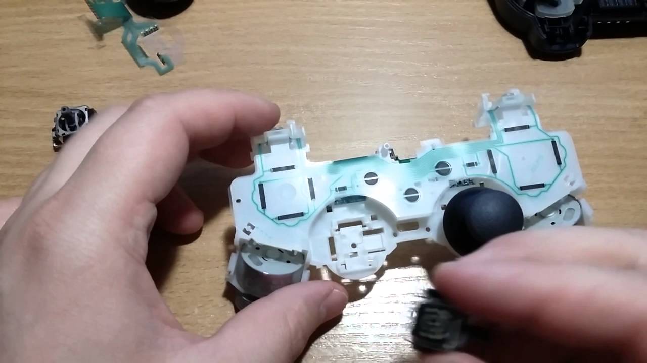 Ремонт Dualshock 3. Чиним геймпад. Проблема со стиком. Замена аналогового стика