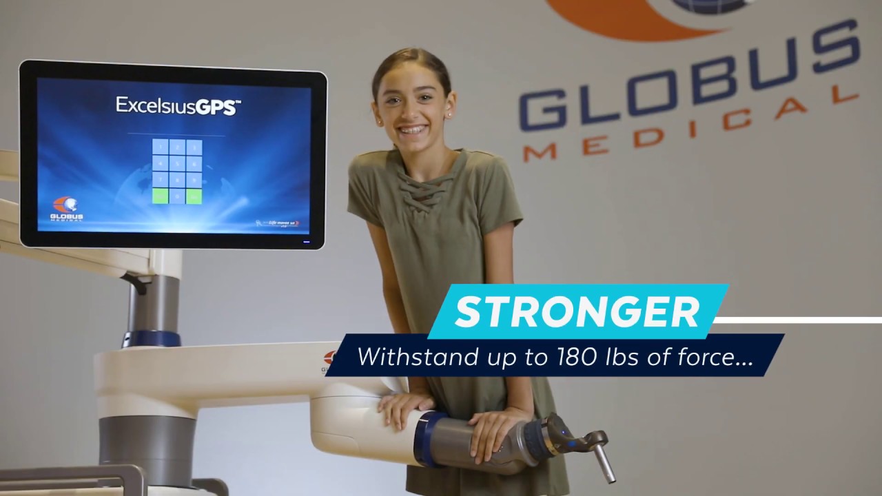 ExcelsiusGPS&reg;: STRONGER - Robotic arm withstands up to 180lbs of force